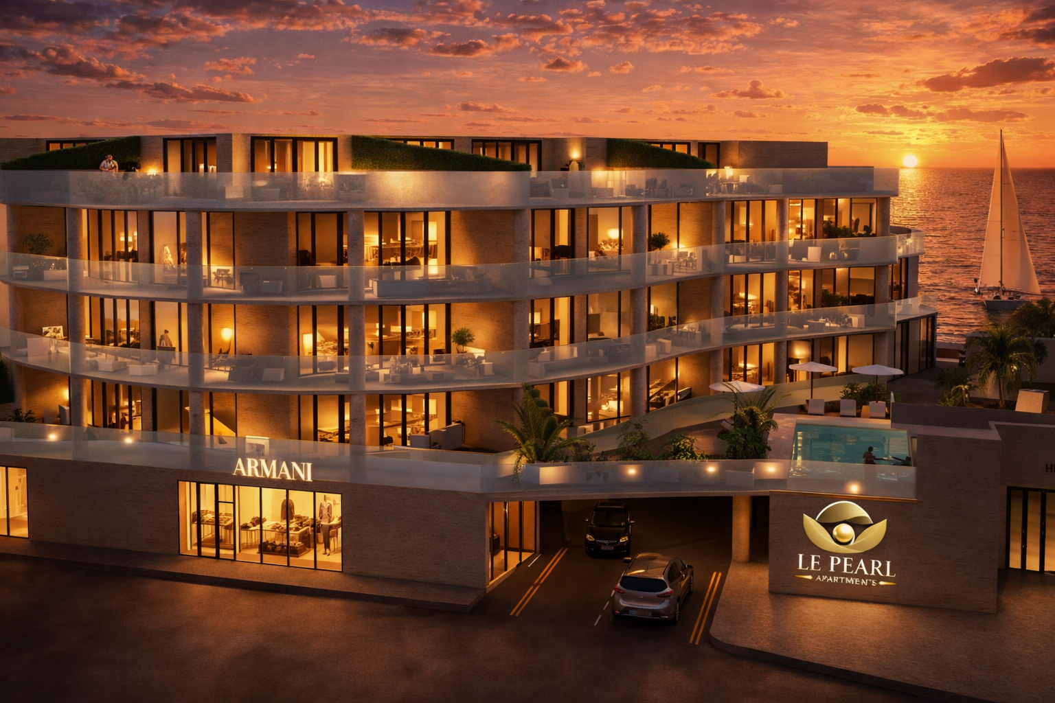 Mixed-use development